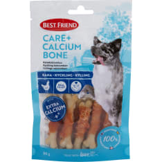 Best Friend Care+ kanakalsiumluu 80 g koiran makupala