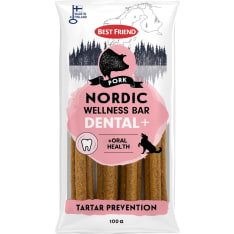 Best Friend Nordic Wellness Bar Dental+ 100 g koiran puruluu