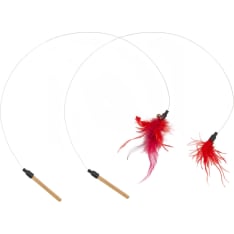 Best Friend Dancer cat wand toy, assortment