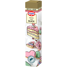 Dr. Oetker Writing icing black - musta sokerikuorrute 25g