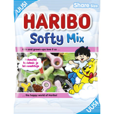 Haribo Softy Mix 250 g karkkipussi
