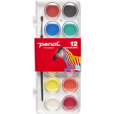 Penol Standard 12 väriä vesivärit