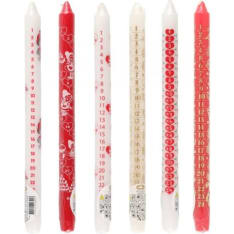Polar 30cm advent crown candle