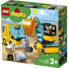LEGO DUPLO Town 10931 Kuorma-auto ja telakaivuri