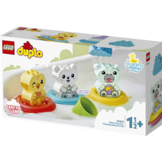 LEGO DUPLO My First 10965 Hauskoihin kylpyhetkiin: kelluva eläinjuna