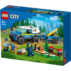 LEGO City Police 60369 Siirrettävä poliisikoirien koulutusrata