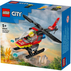 LEGO City Fire 60411 Palokunnan pelastushelikopteri