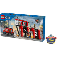 LEGO City Fire 60414 Paloasema ja paloauto
