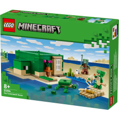 LEGO Minecraft 21254 Kilpikonnarannan talo