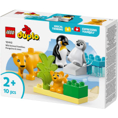 LEGO DUPLO Town 10442 Luonnoneläinperheet: pingviinit ja leijonat