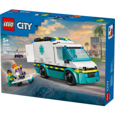 LEGO City Great Vehicles 60451 Ambulanssi hälytysajoihin