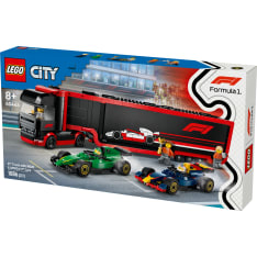 LEGO City Formula 1 60445 F1®-rekka ja F1®-autot RB20 ja AMR24