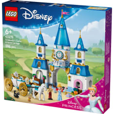 LEGO Disney Princess 43275 Tuhkimon linna ja hevosvaunut