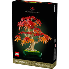 LEGO Botanicals 10348 Punalehtinen japaninvaahtera-bonsaipuu