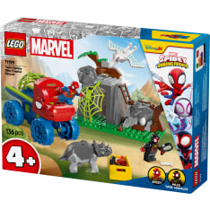 LEGO Spidey 11199 Team Spideyn pelastustehtävä dinomönkijällä