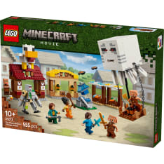 LEGO Minecraft 21273 Hornanhenki-kuumailmapallon hyökkäys kylään