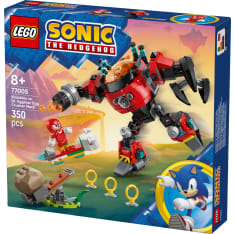 LEGO Sonic 77005 Knuckles vastaan Dr. Eggman ja Egg Crusher ‑robotti