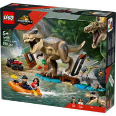 LEGO Jurassic World 76975 T. rex ja pako joella