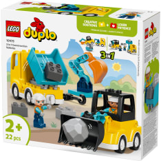 LEGO DUPLO Town 10475 Työmaa-ajoneuvot 3in1
