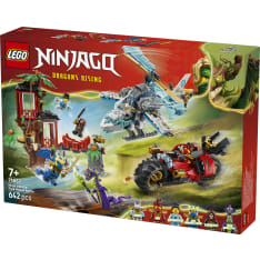 LEGO Ninjago 71857 Ninjamenopelit ja puumajataistelu