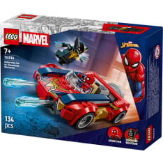 LEGO Super Heroes Marvel 76336 Spider-Manin auto vastaan Venomiksi muuttunut Wolverine