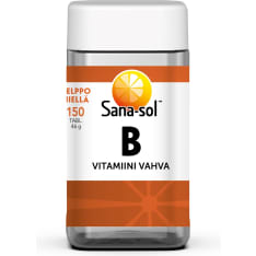 Sana-Sol Vahva B-vitamiini 150 tabl. ravintolisä
