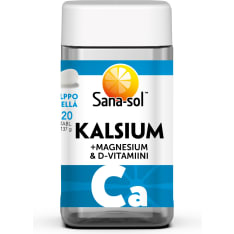 Sana-sol Calcium+Magnesium&vitamin D 120 tabl. dietary supplement