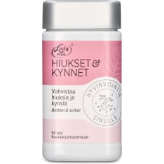 LadyVita Hiukset & Kynnet 90 tabl. ravintolisä