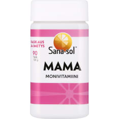 Sana-Sol Mama Monivitamiini 90 tabl. ravintolisä