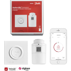 Danfoss Ally etäohjattava patteritermostaatti Gateway portilla