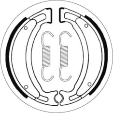 SBS 23-2028 Polaris/Yamaha brake shoes