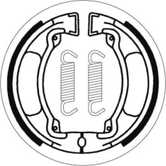SBS 23-2032 brake shoes