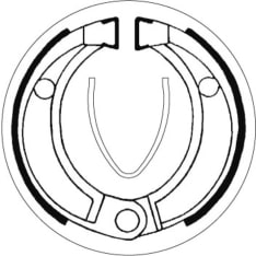 SBS 23-2043 Polaris 90 Predator/CR80R jarrukengät