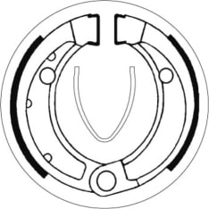SBS 23-2048 Arc/Can/Hon/Pol brake shoes