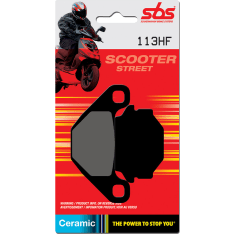 SBS 23-113HF Ceramic (651HF) Kymco Agility rear Brake pads