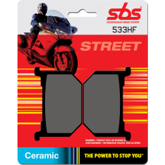 SBS 23-533HF Ceramic Suzuki GN/GS/GSX eteen jarrupalat