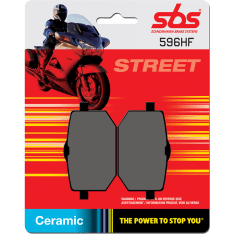 SBS 23-596HF Ceramic Yamaha TT/XTZ front Brake pads