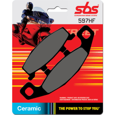 SBS 23-597HF Ceramic Kawasaki GPX500R/750R Brake Pads