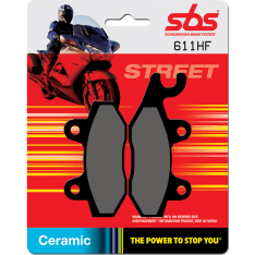 SBS 23-611HF Ceramic Kawasaki/ Suzuki/ Yamaha front Brake pads