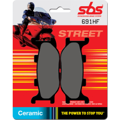 SBS 23-691HF Ceramic Yamaha SR/TZR/XV/XVS front Brake pads