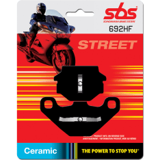 SBS 23-692HF Ceramic Aprilia/Buell rear Brake pads