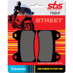 SBS 23-706HF Ceramic Hus/Ktm/Moto Guzzi front Brake pads