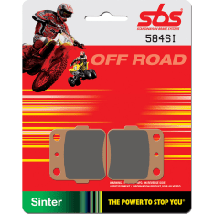 SBS 23-584SI Sintered Offroad Hon/Suz/Yam Brake Pads