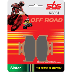SBS 23-632SI Sintered Offroad Kaw/Suz/Yam rear Brake pads