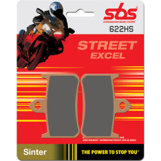 SBS 23-622HS Sintered Honda CB/CBR/RVF/VFR/VTR Front Brake Pads