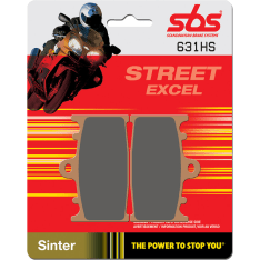 SBS 23-631HS Street Excel Sintered jarrupalat