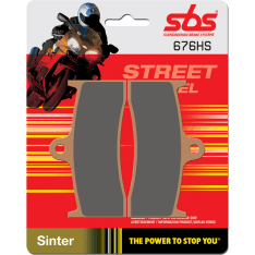 SBS 23-676HS Sintered Buell/Honda/Kawasaki Front Brake Pads