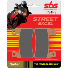 SBS 23-734HS Street Excel Sintered jarrupalat