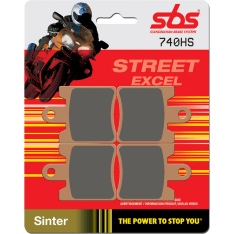 SBS 23-740HS Street Excel Sintered jarrupalat