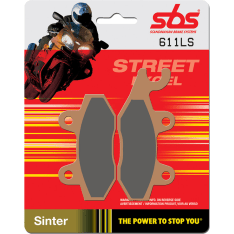 SBS 23-611LS Sintered Triumph rear Brake pads